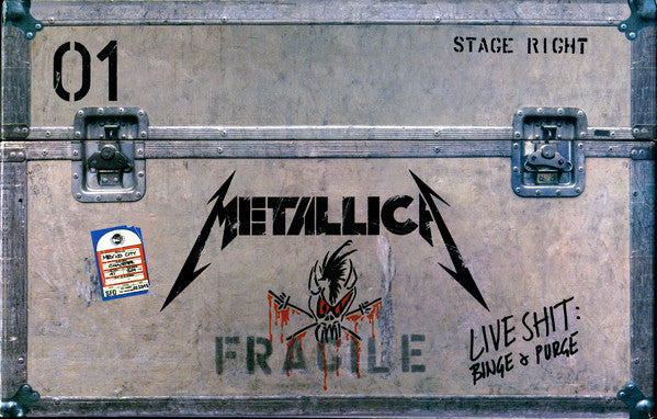 Live Shit Binge & Purge Boxset 3Cd+3Vhs