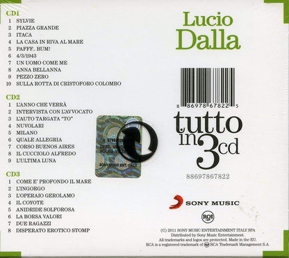 Tutto In 3 Cd