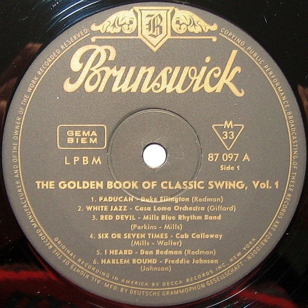 The Golden Book Of Classic Swing 3Lp+Book