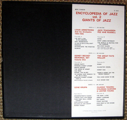 Encyclopedia Of Jazz Vol.2 Giants Of Jazz