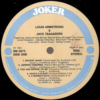 Louis Armstrong And His All Stars