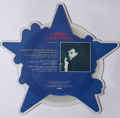 Shout Shout Shout Picture Disc Shape