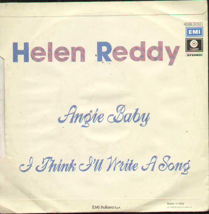 Angie Baby / I Think I'll Write A Song