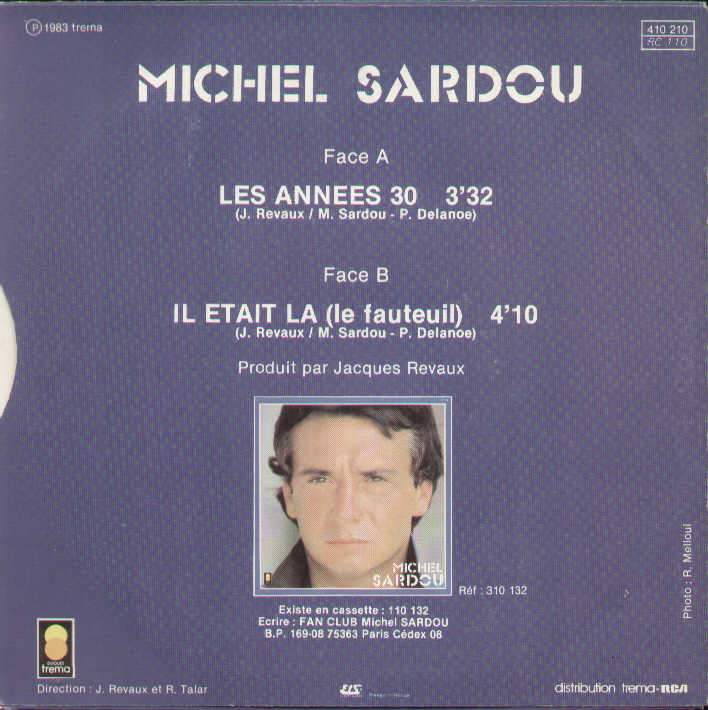 Les Annees 30 / Il Etait La(Le Fauteuil)