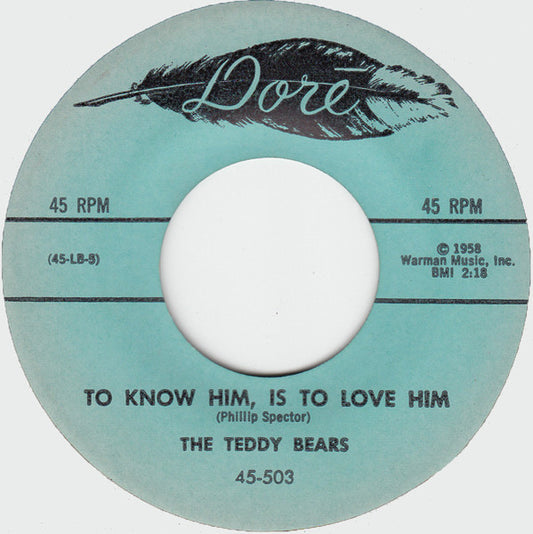 To Know Him Is To Love Him / Don't You Worry My Little Pet