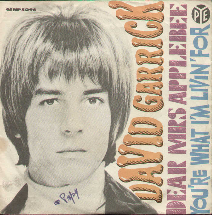 Dear Mrs. Applebee / You' Re What I'm Livin For