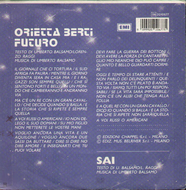 Futuro / Sai