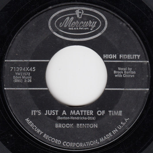 It's Just A Matter Of Time / Hurtin Inside