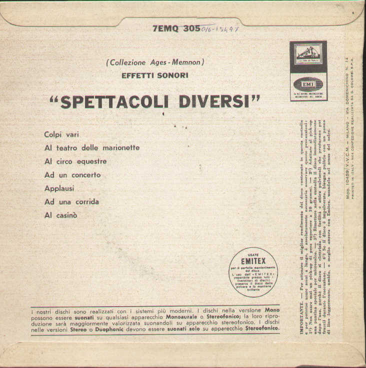 Spettacoli Diversi