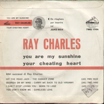 You Are My Sunshine / Your Cheating Heartcharles