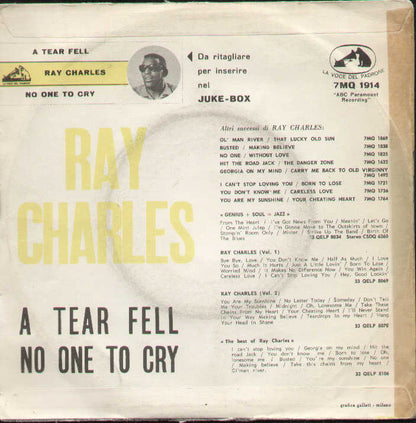 A Tear Fell / No One To Cry