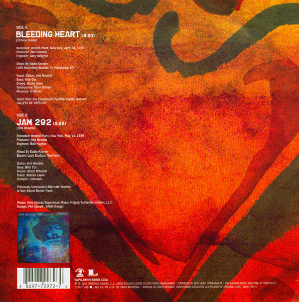 Bleeding Heart / Jam 292 Limited Edition
