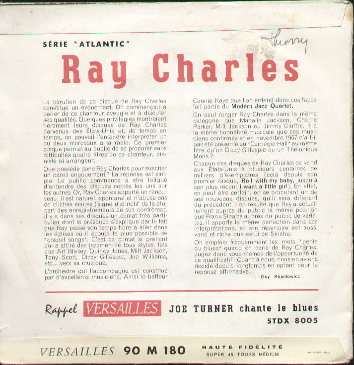 Ray Charles Ep