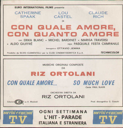 Con Quale Amore Con Quanto Amore / So Much Love