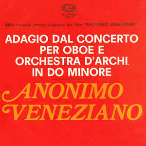 Adagio Dal Concerto... / Anonimo Veneziano