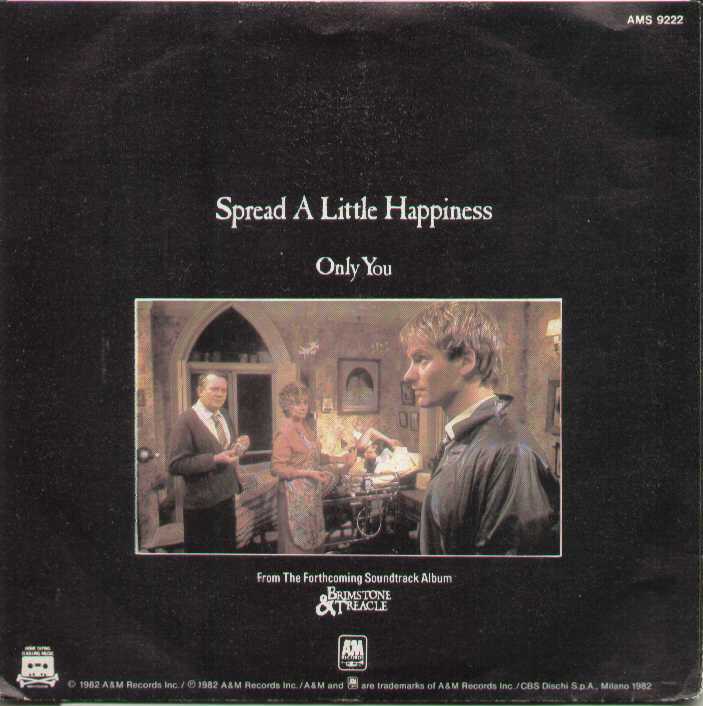 Spread A Little Happiness / Only You