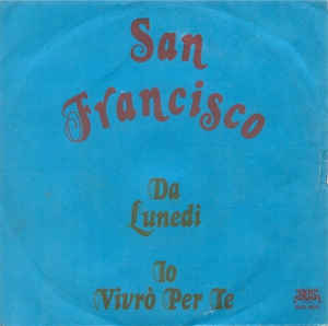 Da Lunedi / Io Vivrò Per Te