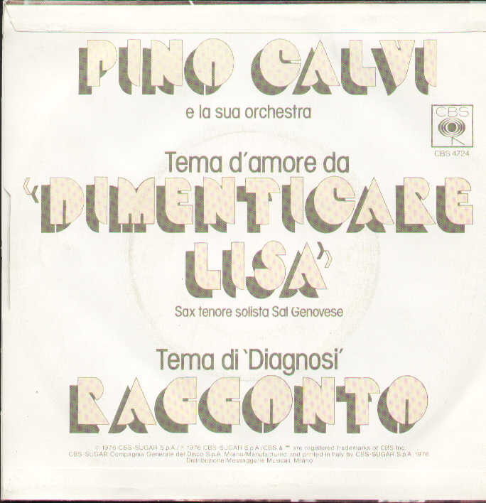 Dimenticare Lisa / Racconto