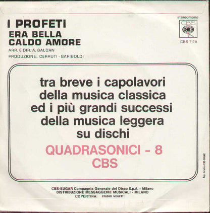 Era Bella / Caldo Amore