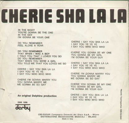 Cherie Sha La La / Barbara