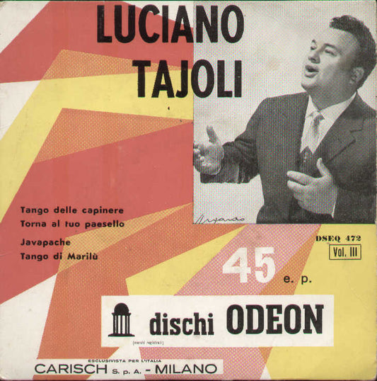 Tango Delle Capinere / Torna Al Tuo Paesello / Javapache ..