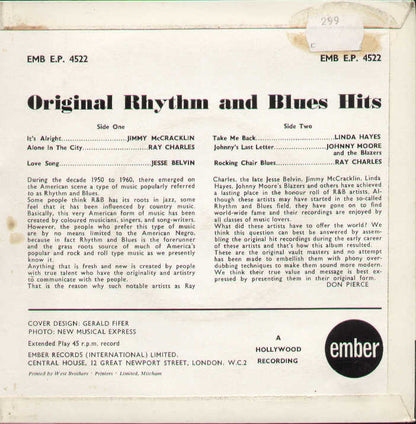 Original Rhythm & Blues Hits Ep