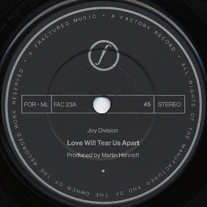 Love Will Tear Us Apart
