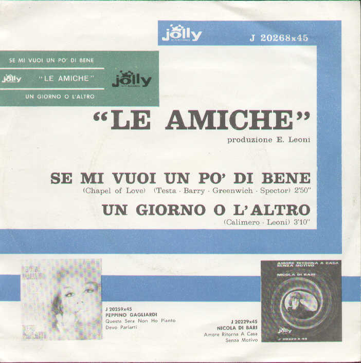 Se Mi Vuio Un Po# Di Bene / Un Giorno O L'altro