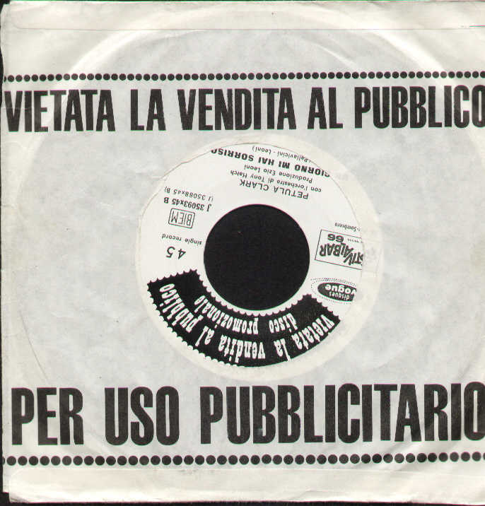 L'amore E Come Il Vento / Un Giorno Mi Hai Sorriso