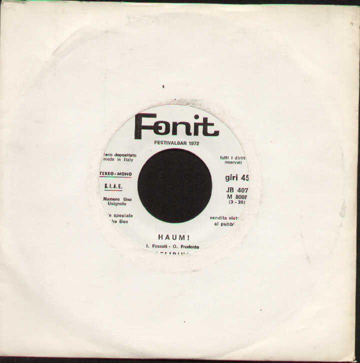 Canzona There Will Be Time / Haum