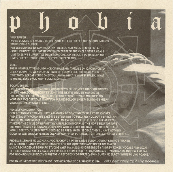Phobia / Corrupted Picture Disc