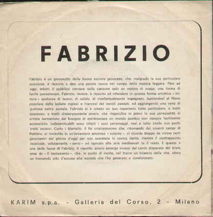 Il Testamento / La Ballata Del Michè