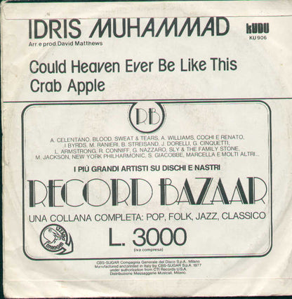 Could Heaven Ever Be Like This / Crab Apple