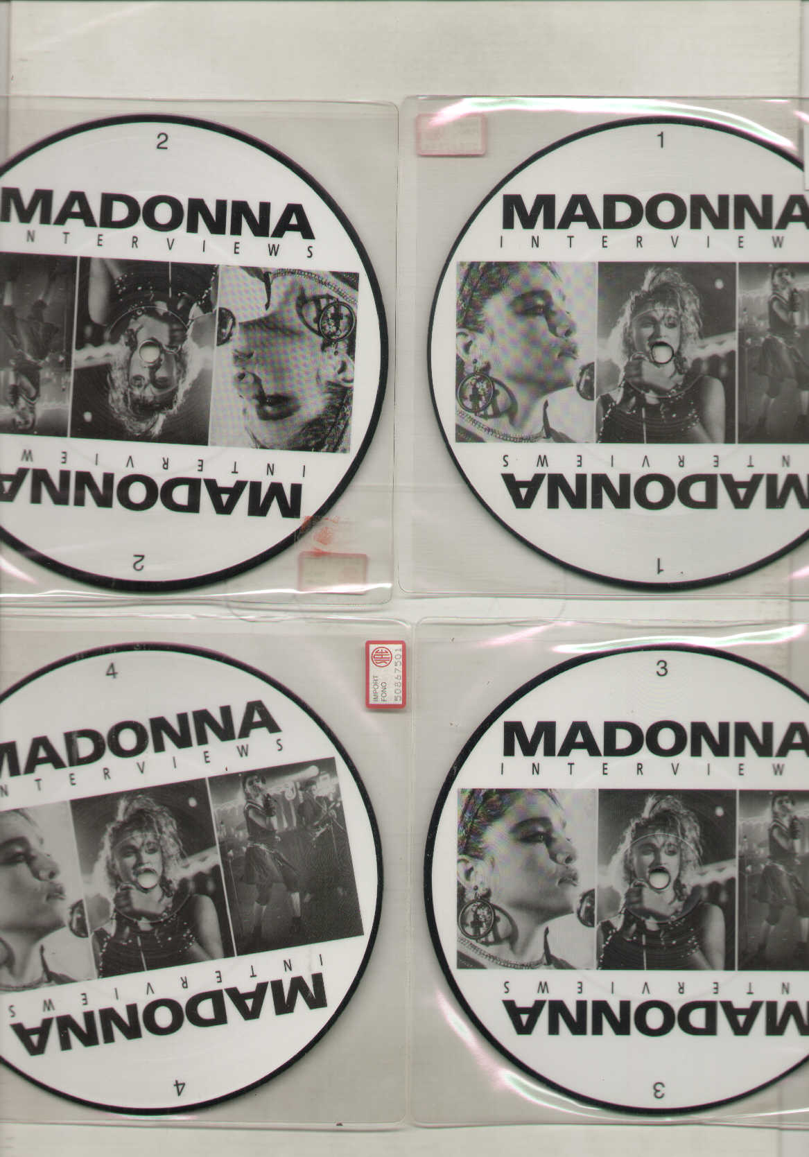 Interviews Picture Disc 4X45