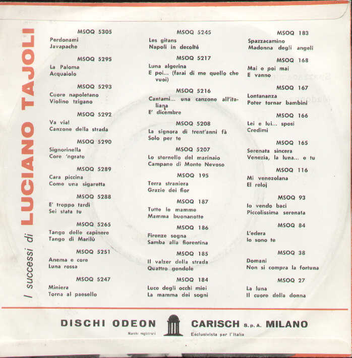Spazzacamino / Madonna Degli Angeli