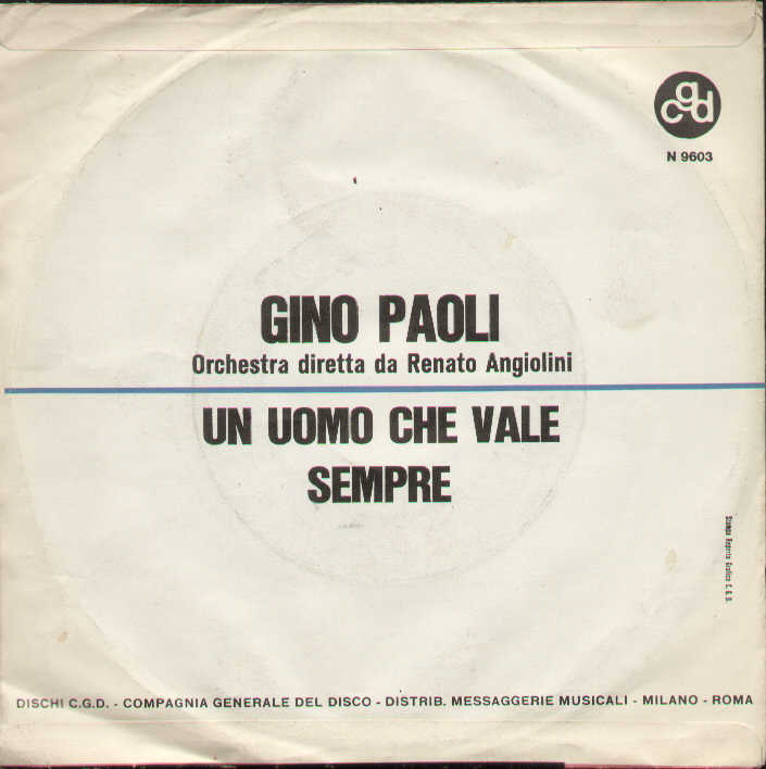 Un Uomo Che Vale / Sempre