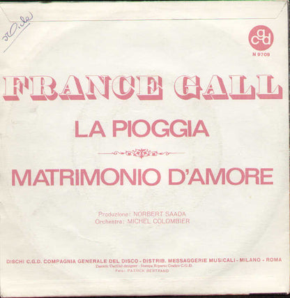 La Pioggia / Matrimonio D'amore