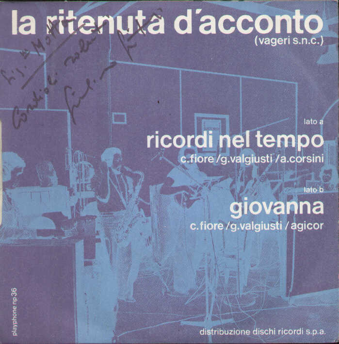 Ricordi Nel Tempo / Giovanna