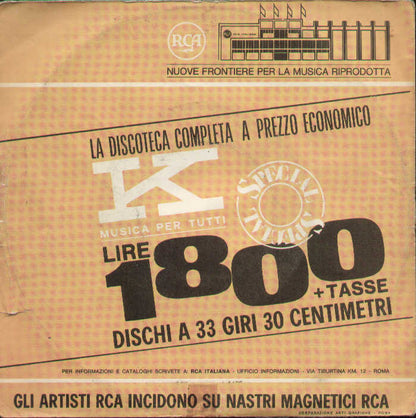 Mezzanotte Fra Poco / Una Domenica Così