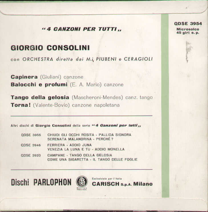 4 Canzoni Per Tutti