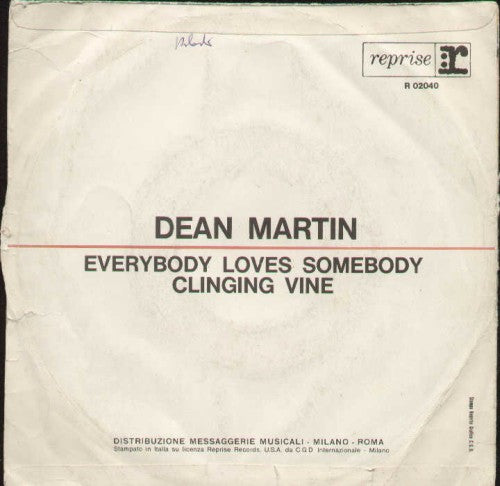 Everybody Loves Somebody / Clinging Vine