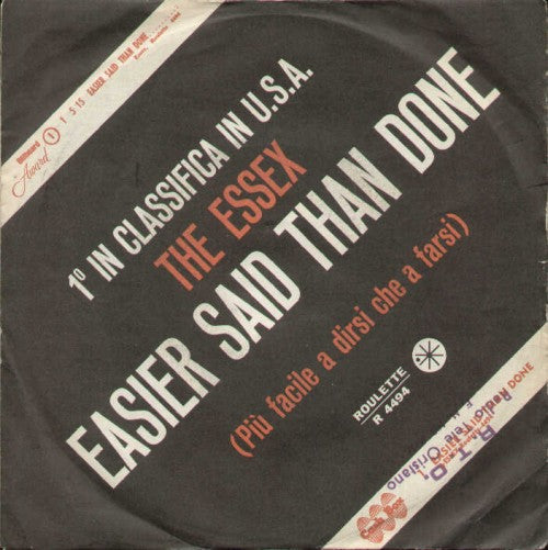 Easier Said Than Done / Are You Going My Way