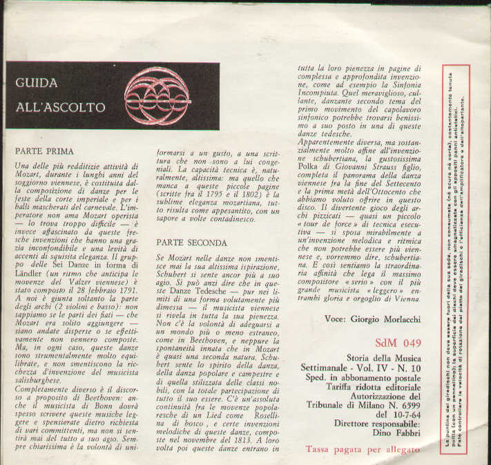 Schubert E La Vita Musicale A Vienna Part.1 / 2