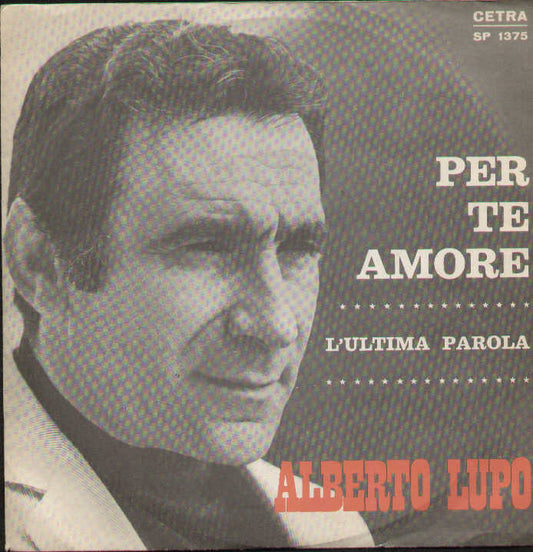 Per Te Amore / L'ultima Parola
