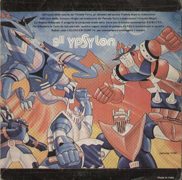Astro Robot Contatto Ypsylon / Quattro Supereroi