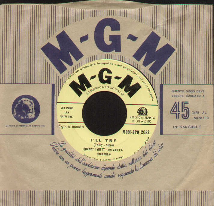 It's Only Make Believe / I'll Try