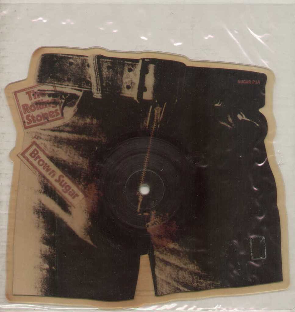 Brown Sugar / Bitch Picture Disc Shape