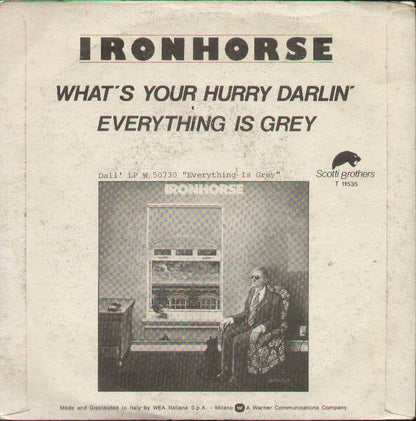 What's Your Hurry Darlin / Everything Is Grey