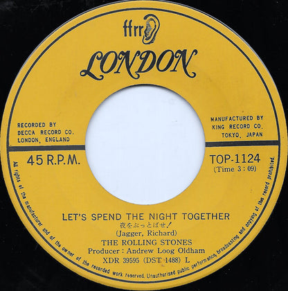 Let's Spend The Night Together / Ruby Tuesday Japan