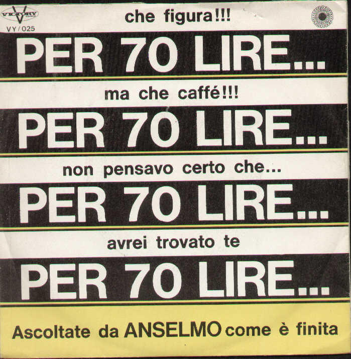 Per 70 Lire / Dove Sei